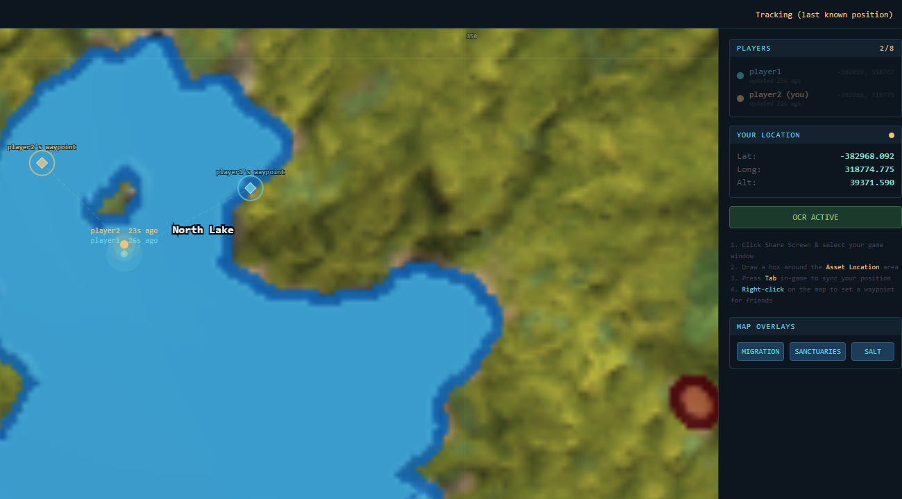 Live Isle Tracker demo